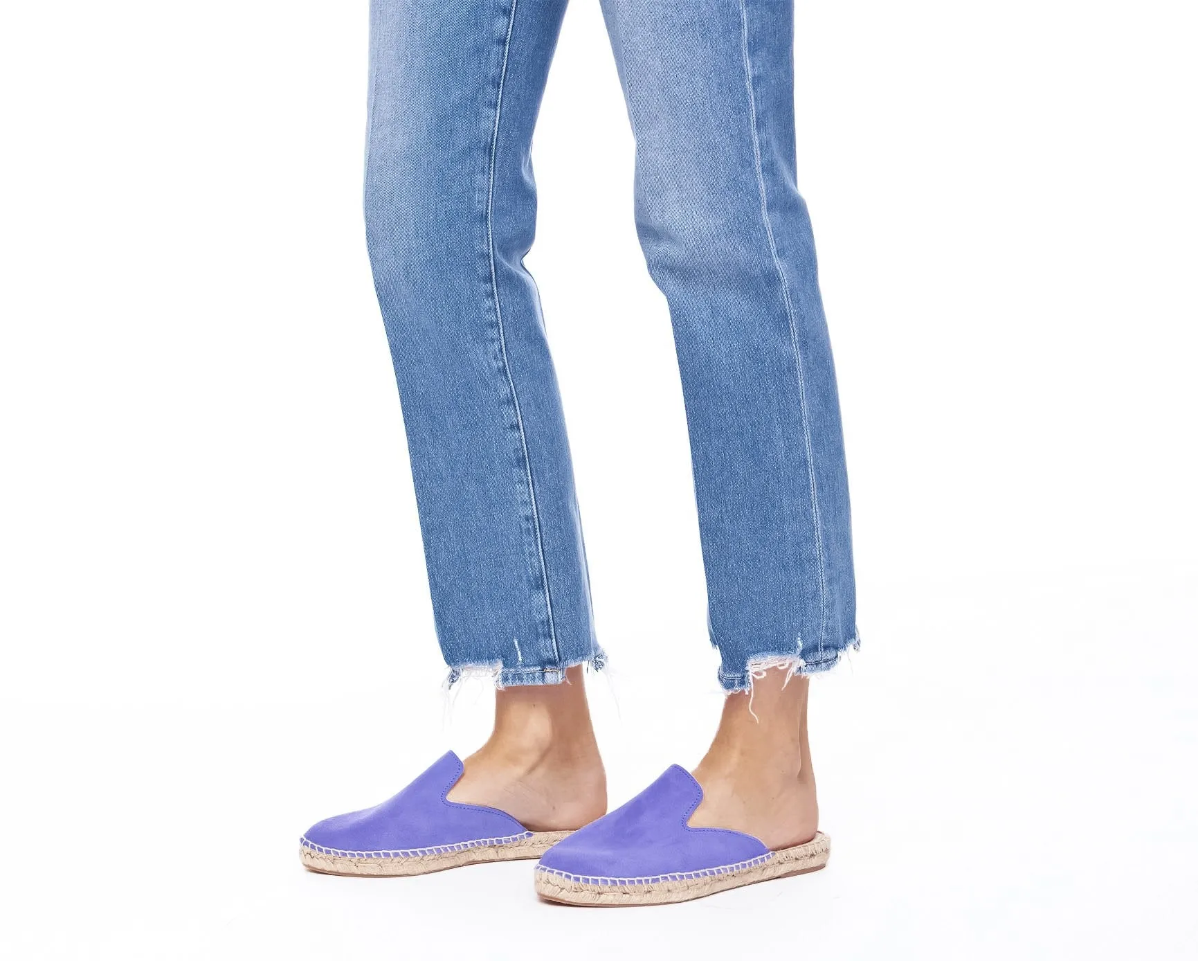 - Hamptons Liliac Sweet - Clear communication Mules Huge reduction