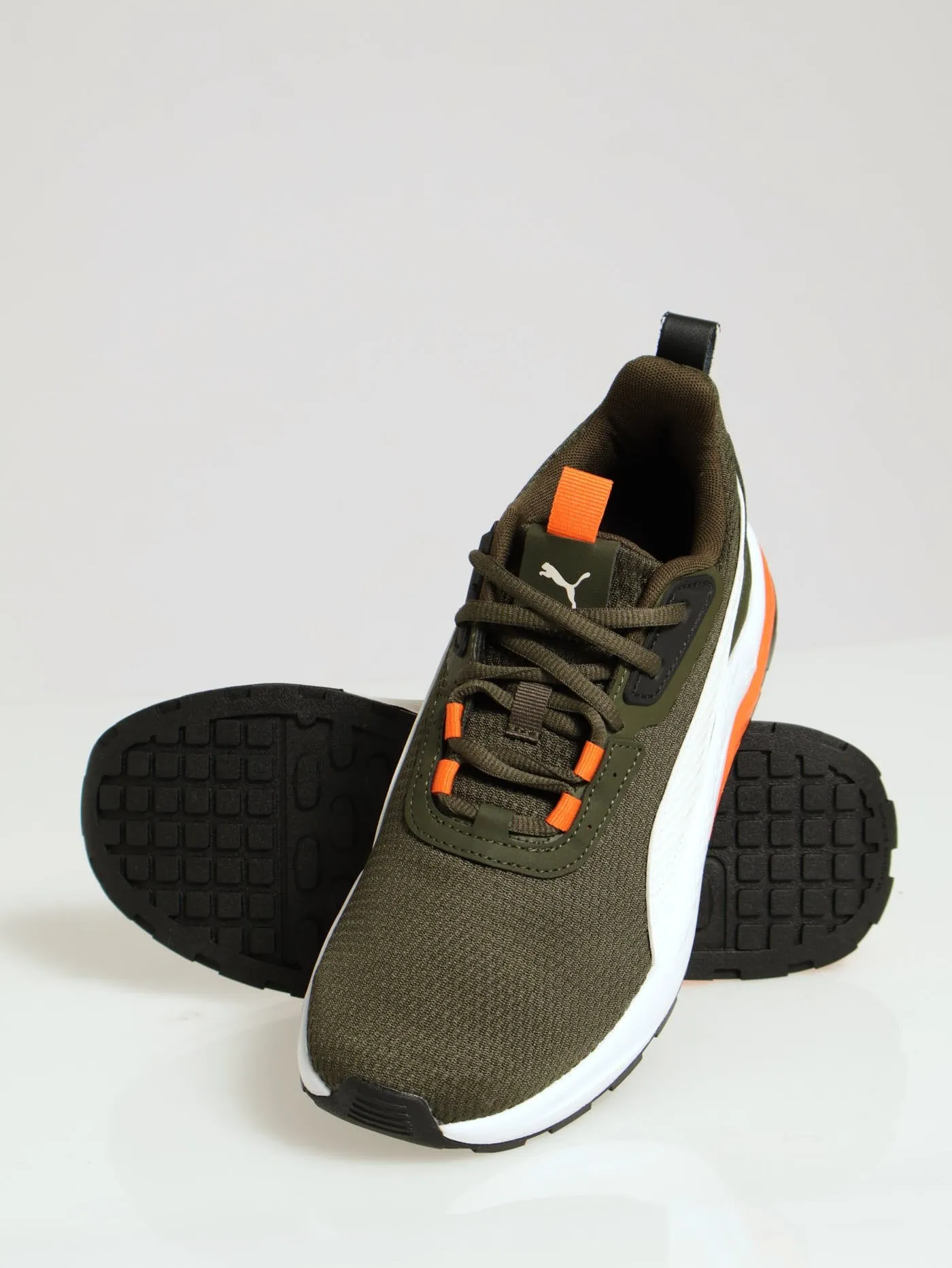 1Up Anzarun 2.0 Lace Up Trainer - Khaki
