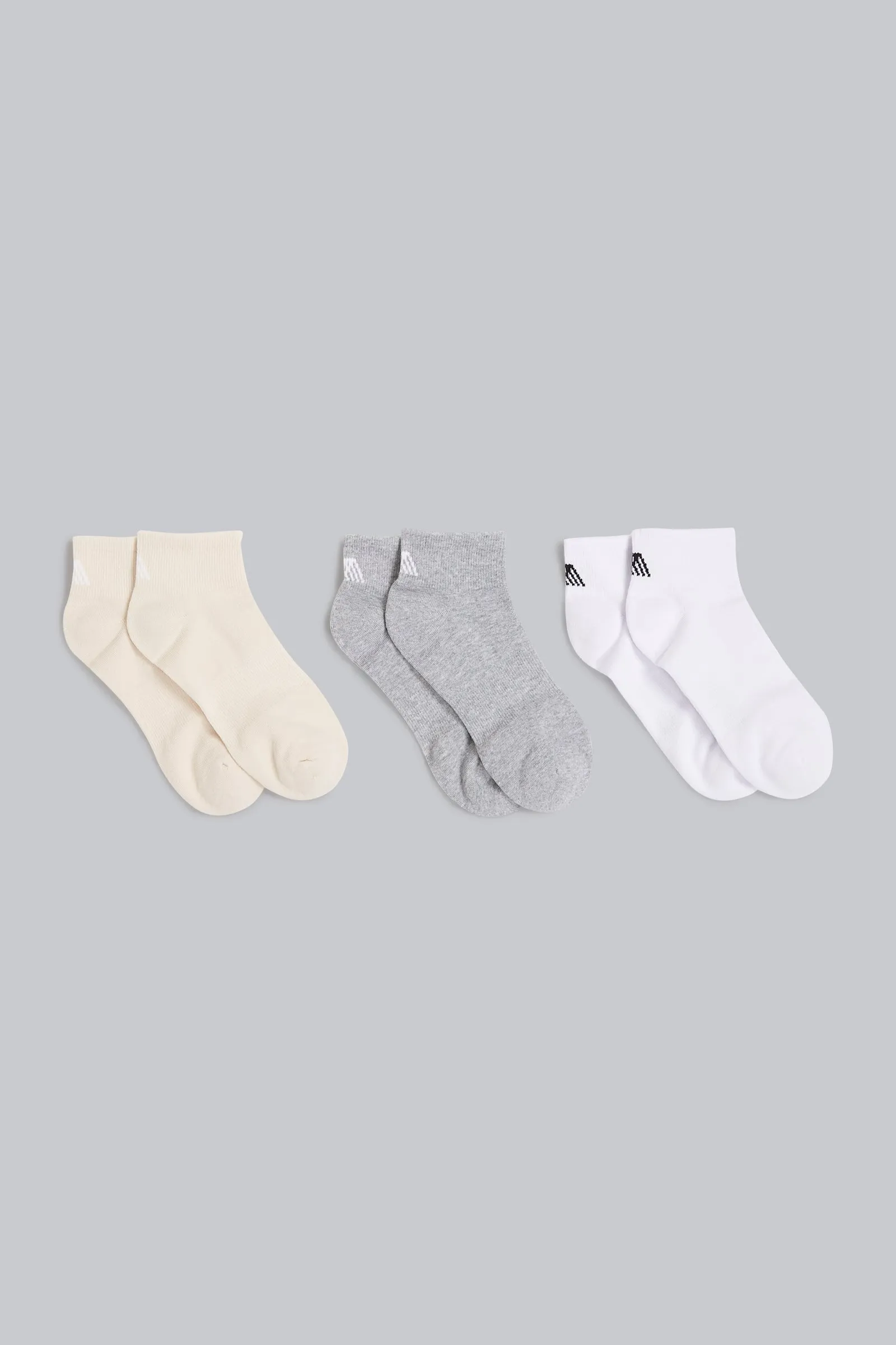 4TH ARQ Branded Trainer Socks Mixed