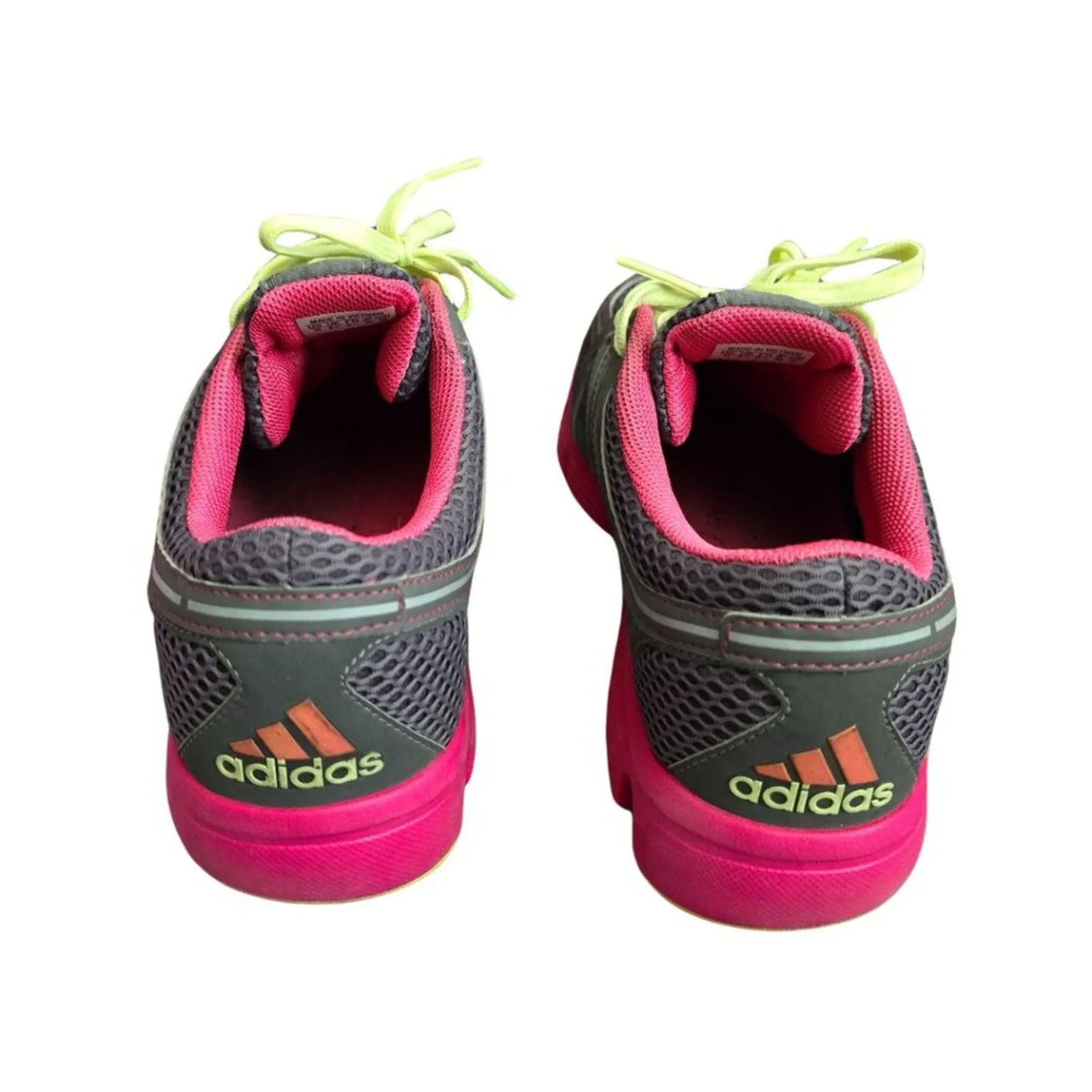 Adidas Jett Breeze Gray Pink Running Trainer Sneakers Women's Shoes 12
