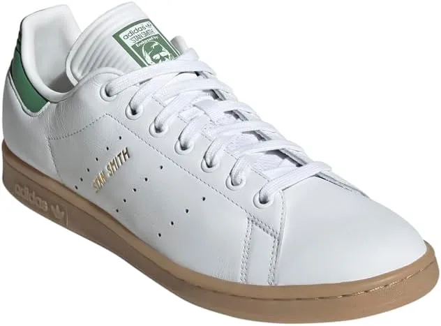 adidas Mens Stan Smith Lace Up Sneakers Shoes Casual - White