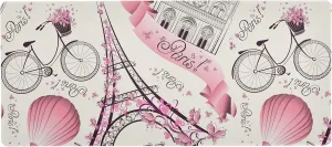 ALAZA Eiffel Tower Paris Large Gaming Mouse Pad Big Mousepad Mice Keyboard Mat with Non-Slip Rubber Base for Computer Laptop Home & Office, 31.5 X 15.7 inch