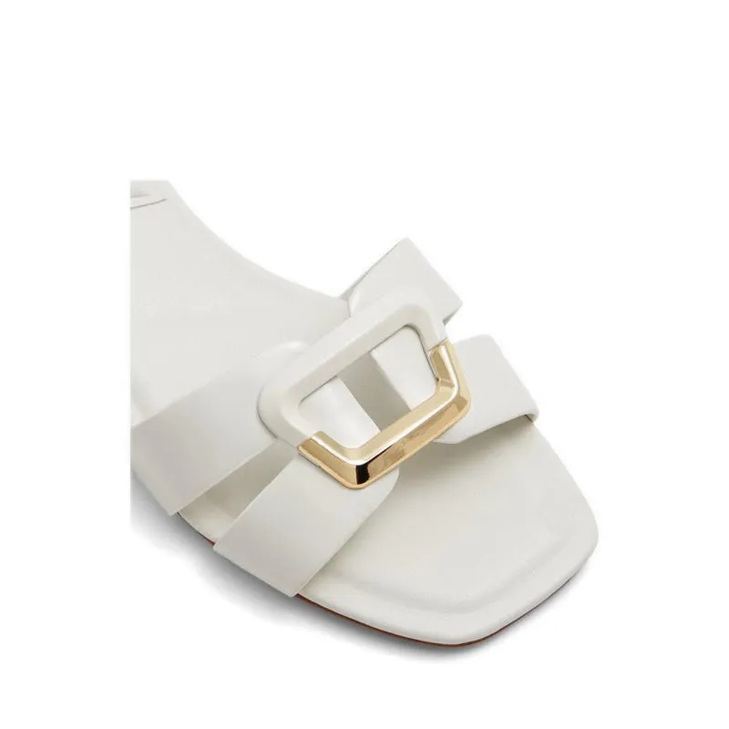 ALDO Alamaendar Women's Heeled Sandals - White/Bone