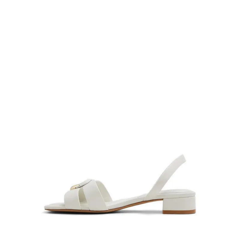 ALDO Alamaendar Women's Heeled Sandals - White/Bone