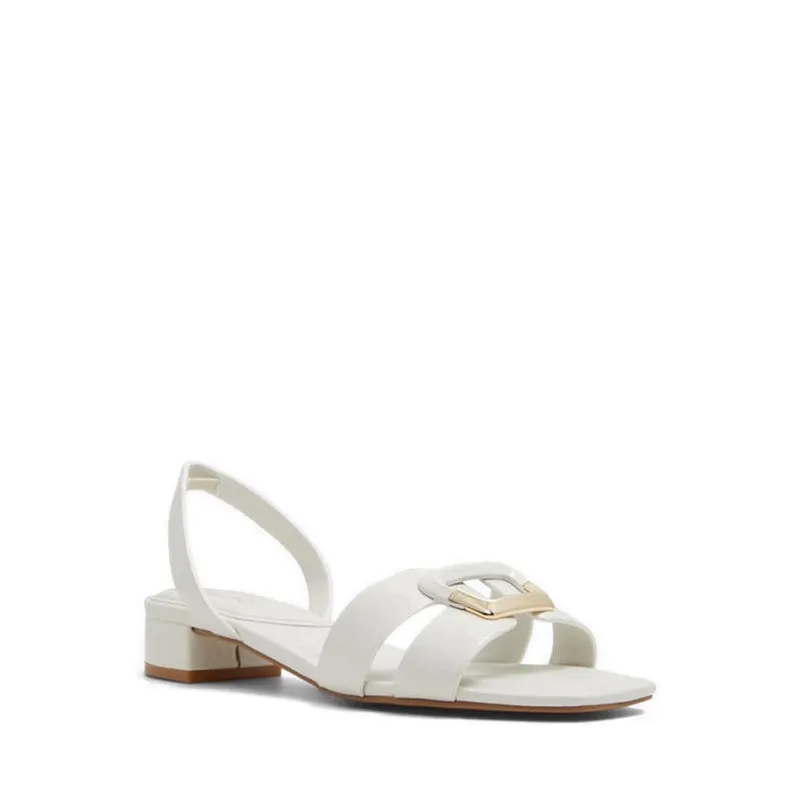 ALDO Alamaendar Women's Heeled Sandals - White/Bone