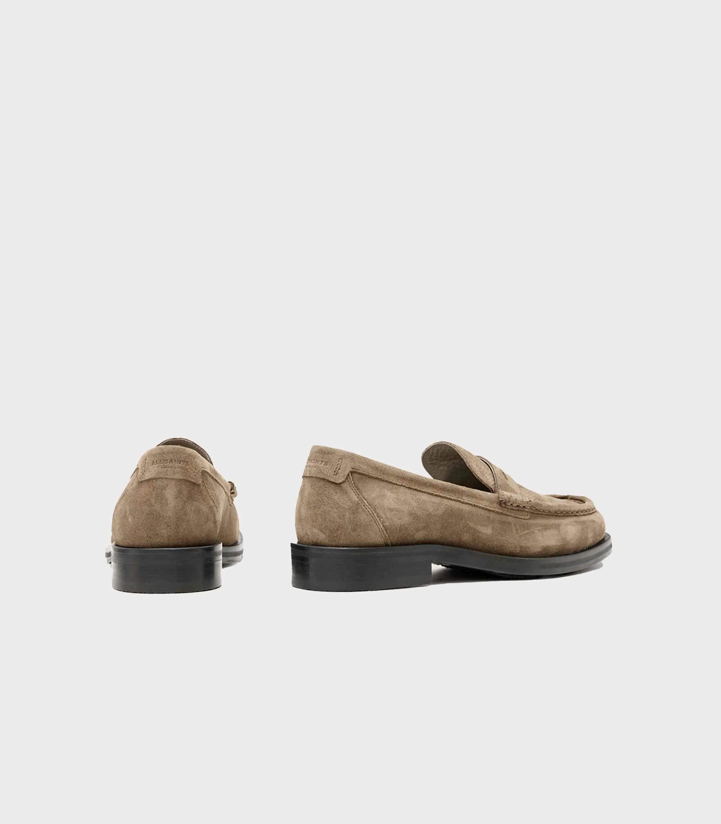 AllSaints - Bloom Suede Loafers