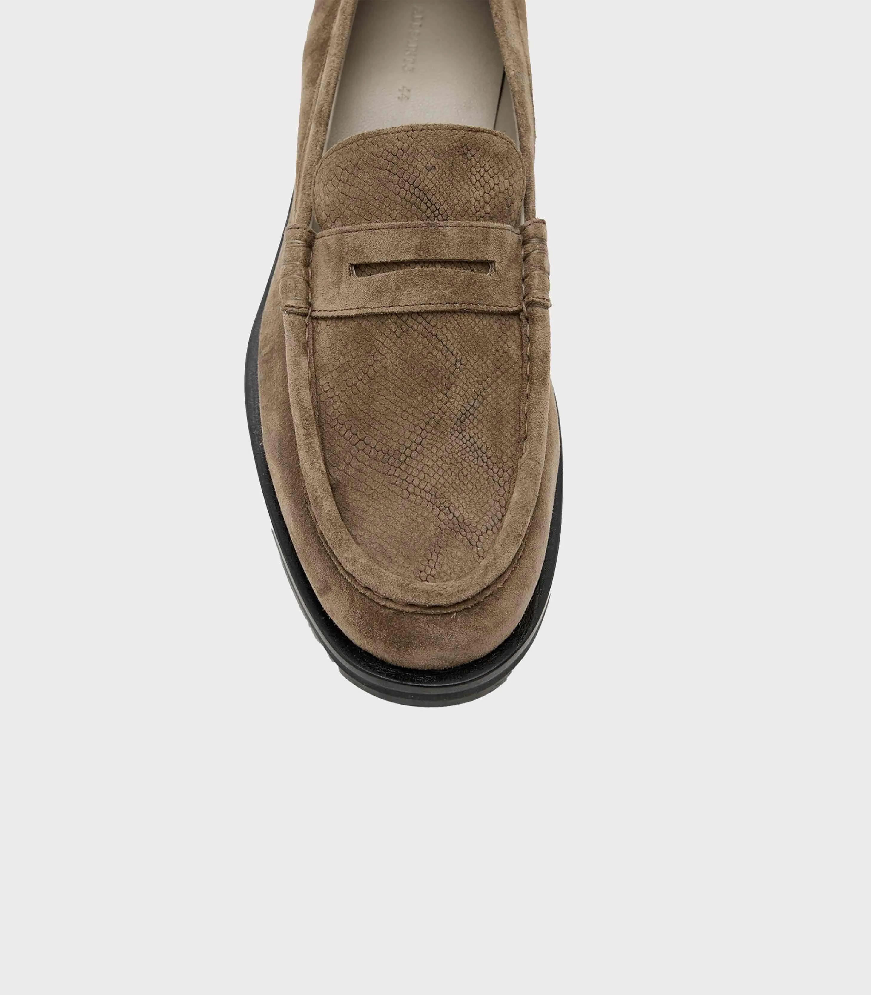 AllSaints - Bloom Suede Loafers