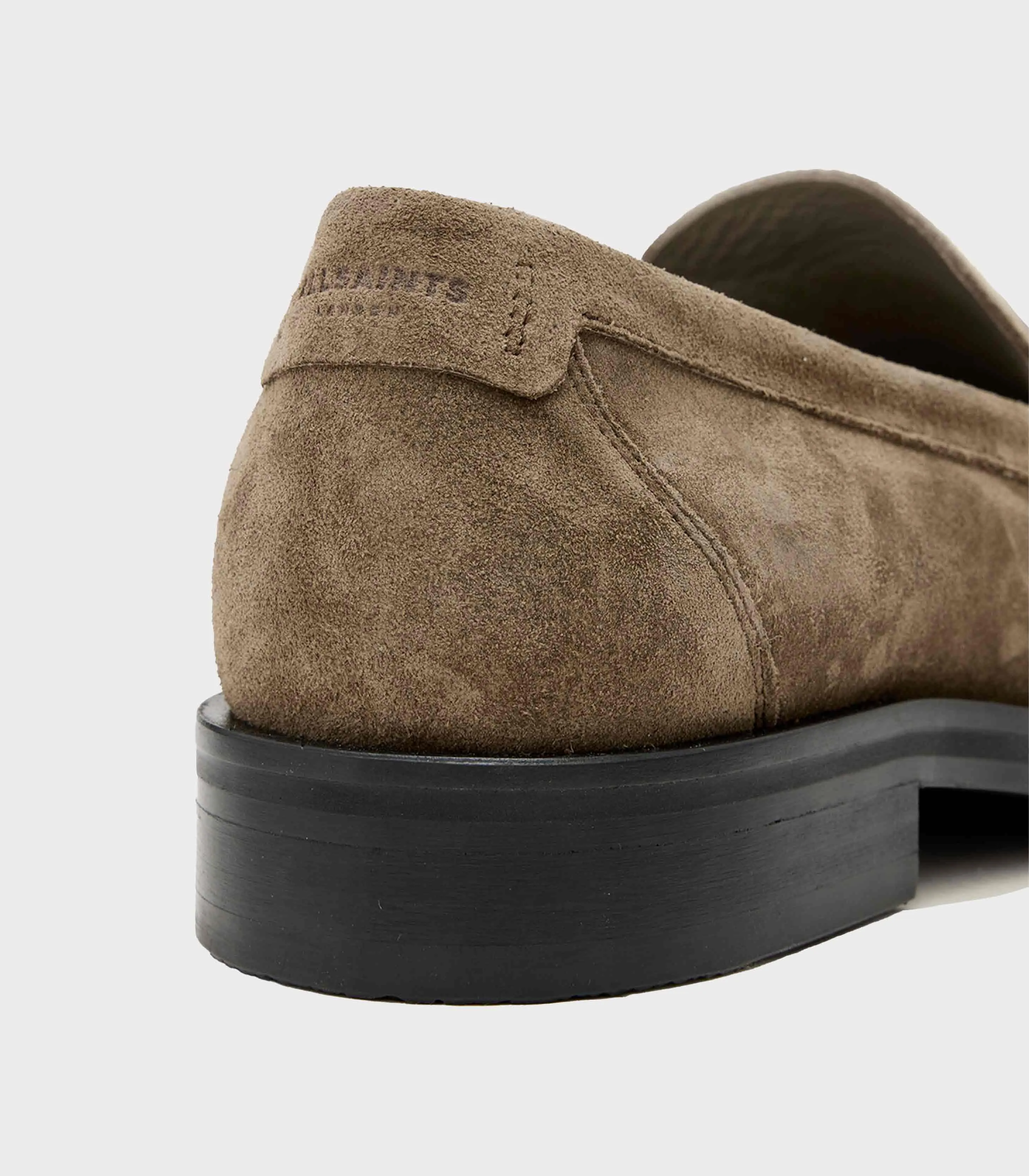 AllSaints - Bloom Suede Loafers