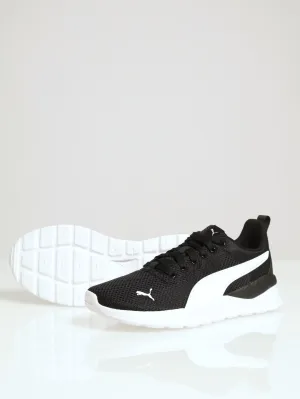 Anzarun Lite Lace Up Trainer - Black/White
