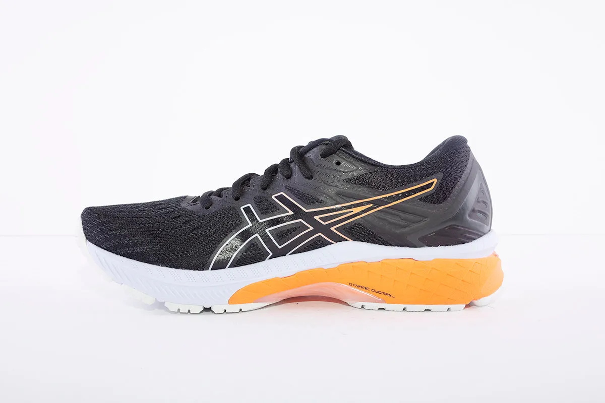 ASICS - GT-2000 9 LACED TRAINER - BLACK/ORANGE