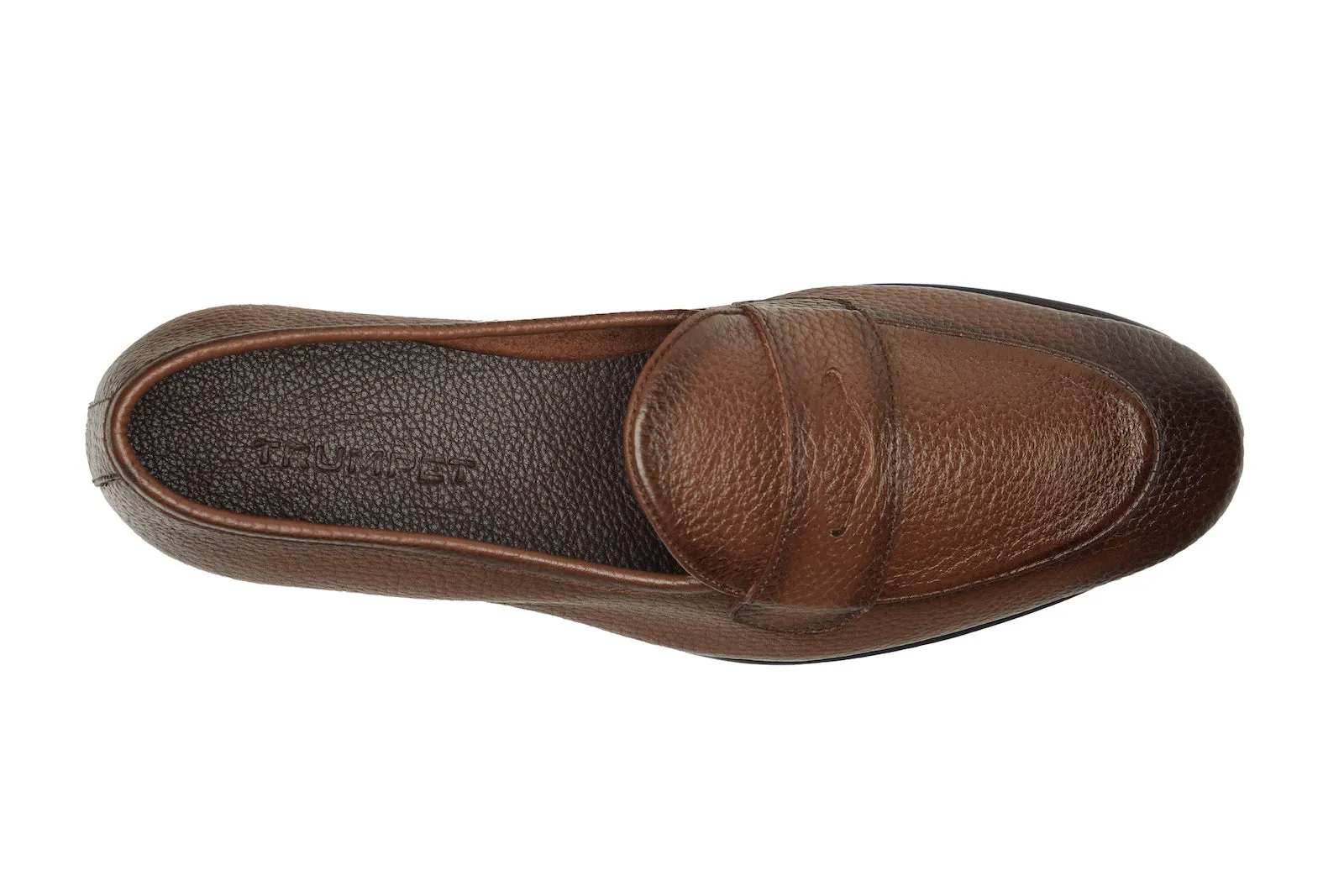 Belgian Loafer In Brown Suede