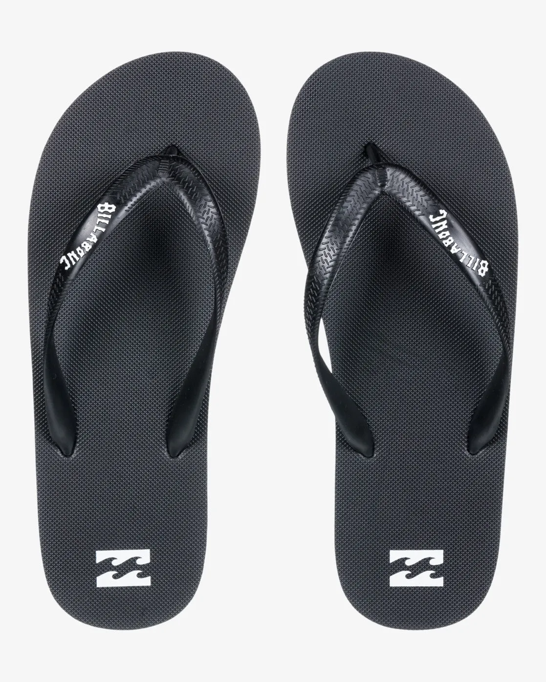 Billabong Men's Tides Slice Flip Flops Black EBYL100023-BLK