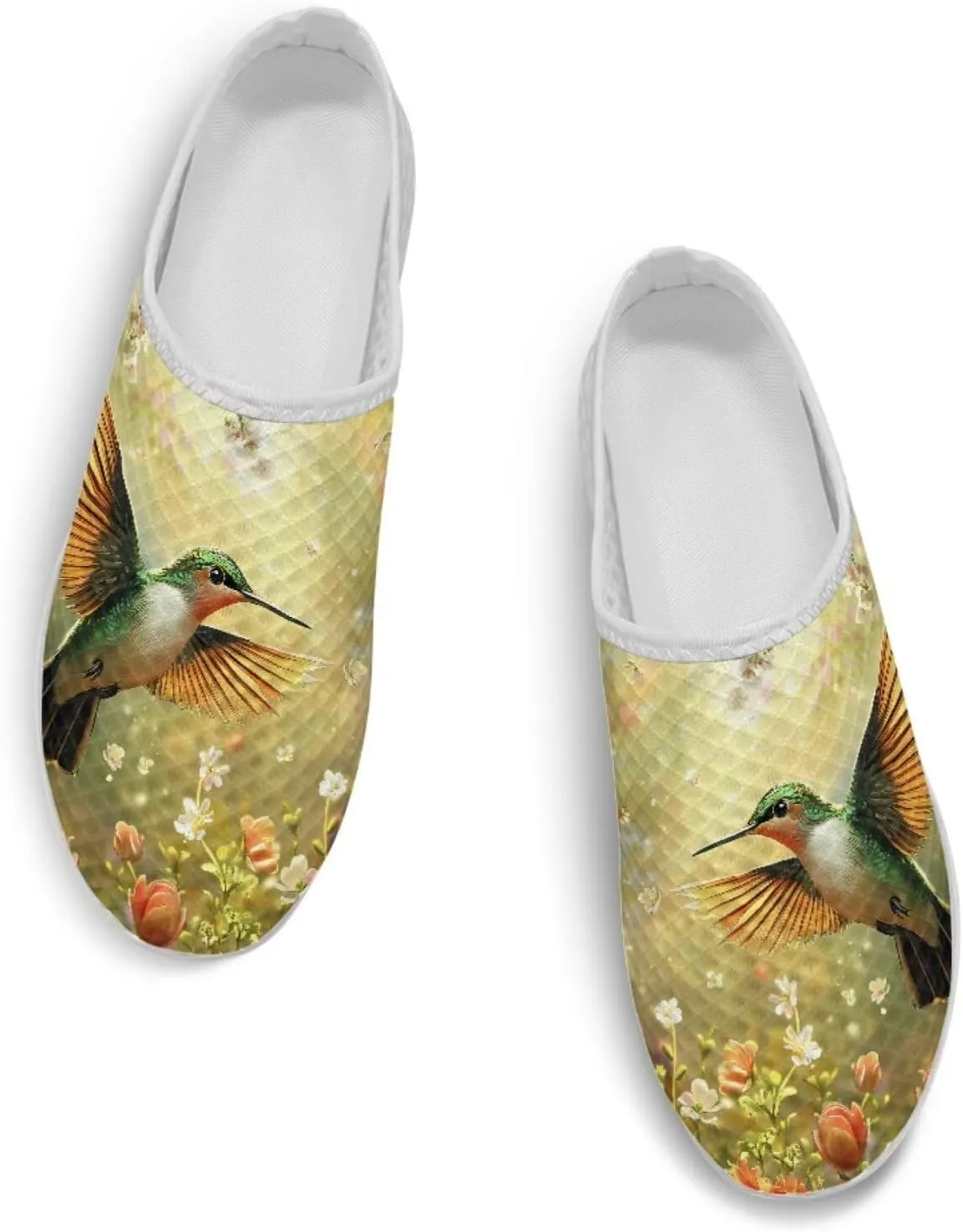Binienty Womens Mule Shoes Slip on Mesh Garden Clogs Fashion Four Seasons Walking Shoe Outdoor Footwear