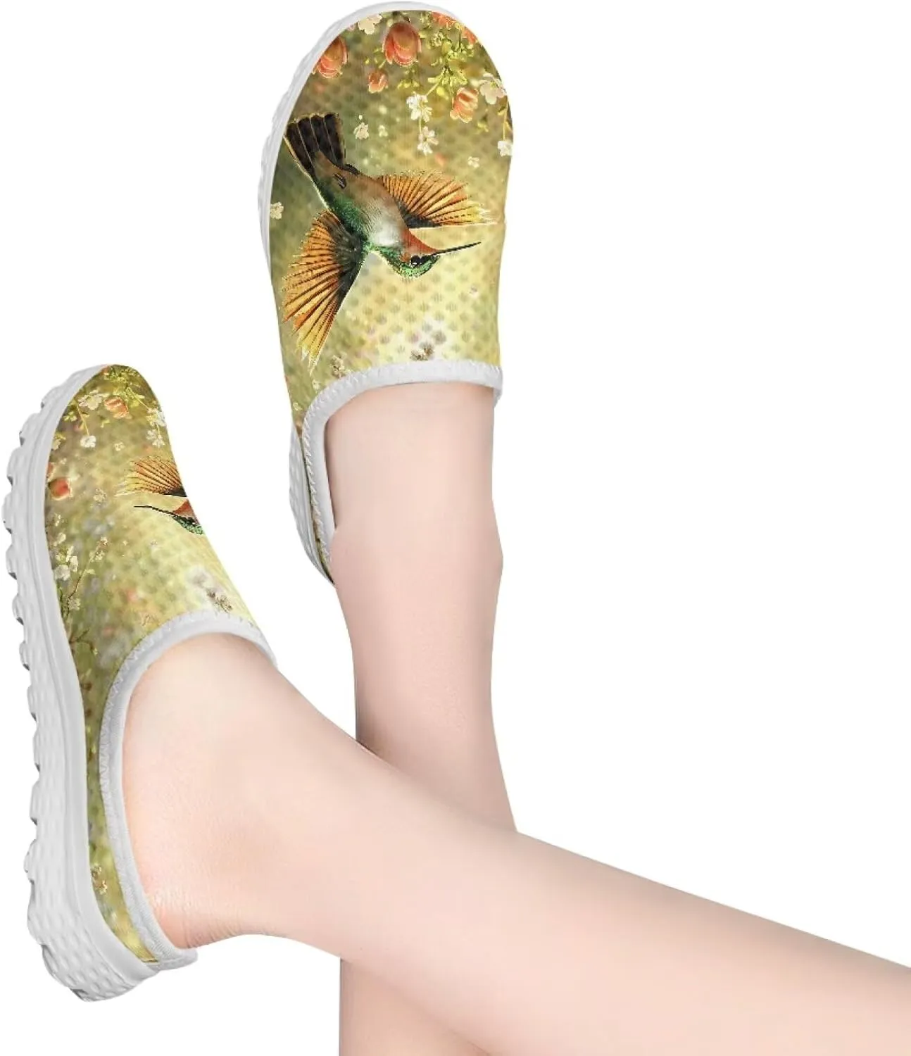 Binienty Womens Mule Shoes Slip on Mesh Garden Clogs Fashion Four Seasons Walking Shoe Outdoor Footwear