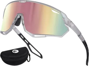 BIRCEN Baseball Cycling Sunglasses for Men - Women Running Shades Sports Glasses for MTB Mountain Bike Softball