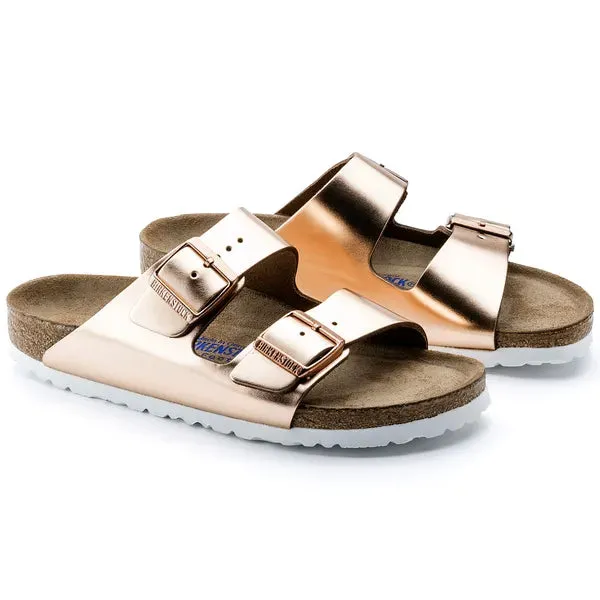 BIRKENSTOCK -ARIZONA DOUBLE STRAP MULE - ROSE GOLD