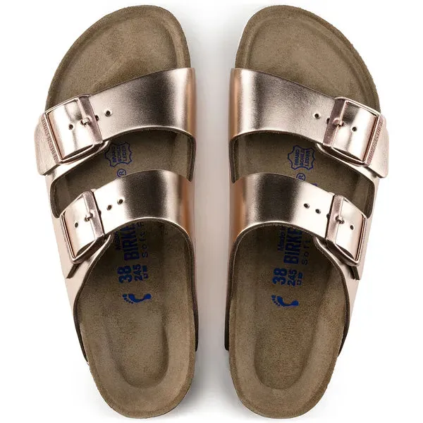BIRKENSTOCK -ARIZONA DOUBLE STRAP MULE - ROSE GOLD
