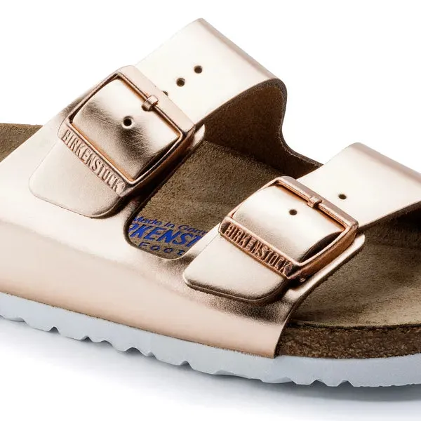 BIRKENSTOCK -ARIZONA DOUBLE STRAP MULE - ROSE GOLD