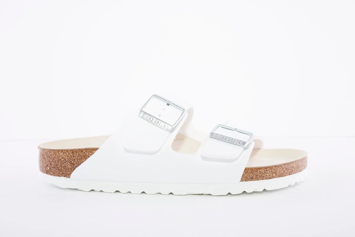 BIRKENSTOCK - ARIZONA LDS FLAT MULE - WHITE