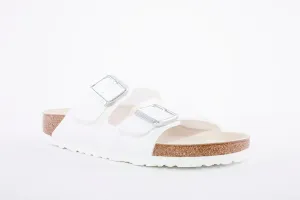 BIRKENSTOCK - ARIZONA LDS FLAT MULE - WHITE
