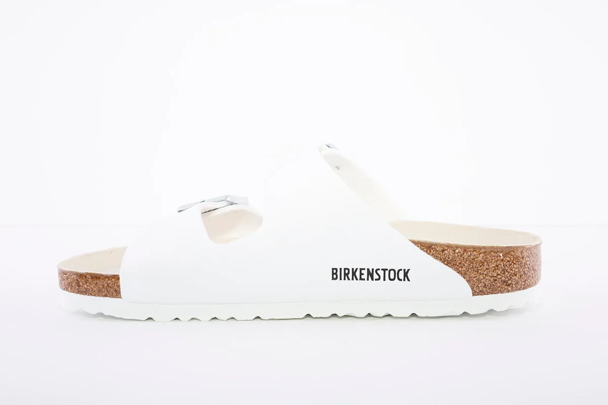 BIRKENSTOCK - ARIZONA LDS FLAT MULE - WHITE