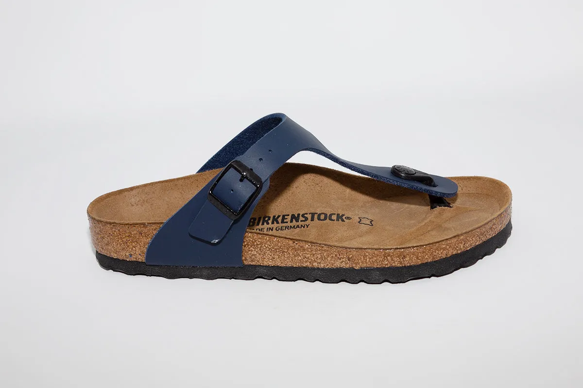 BIRKENSTOCK - GIZEH LDS TOE-POST MULE - BLUE