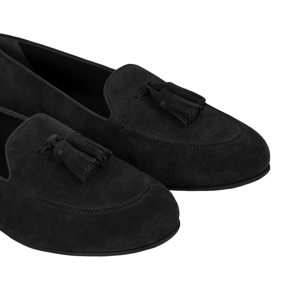 Black Calfskin Loafer