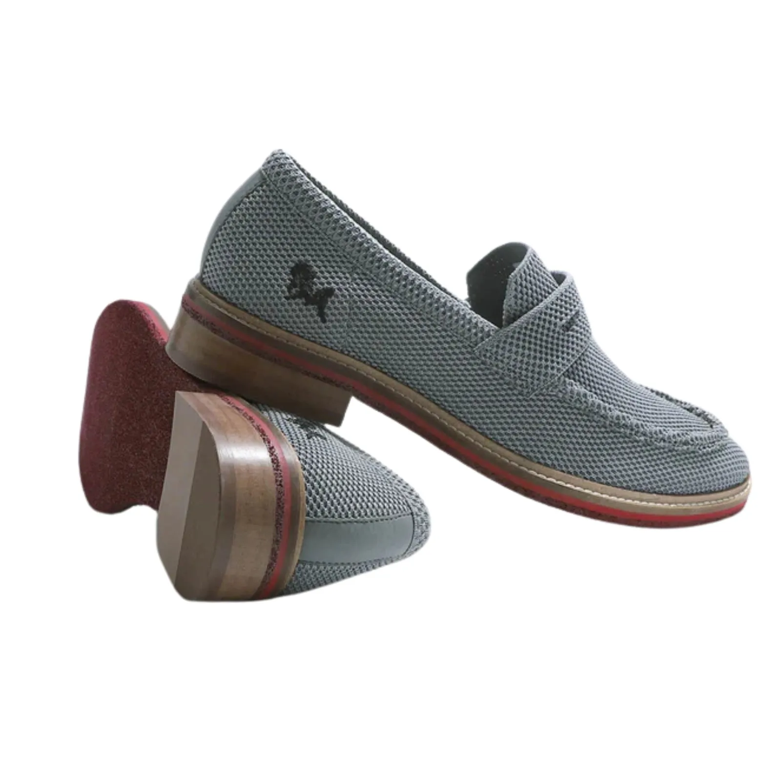 Block Heel Loafers