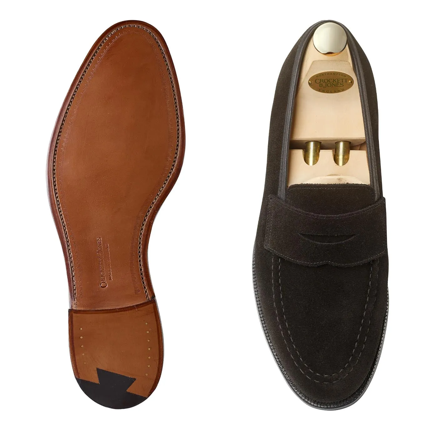 Boston Black Cavalry Calf, Crockett & Jones