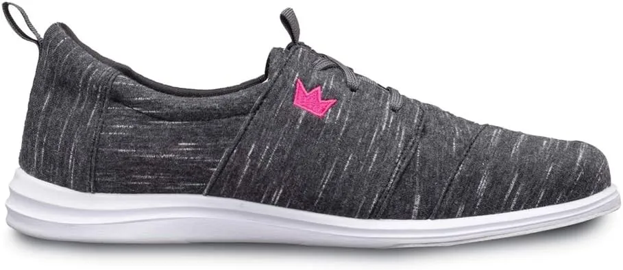 Brunswick Bowling Products Ladies Envy Bowling Shoes- 9 1/2 B US, Grey, 9.5