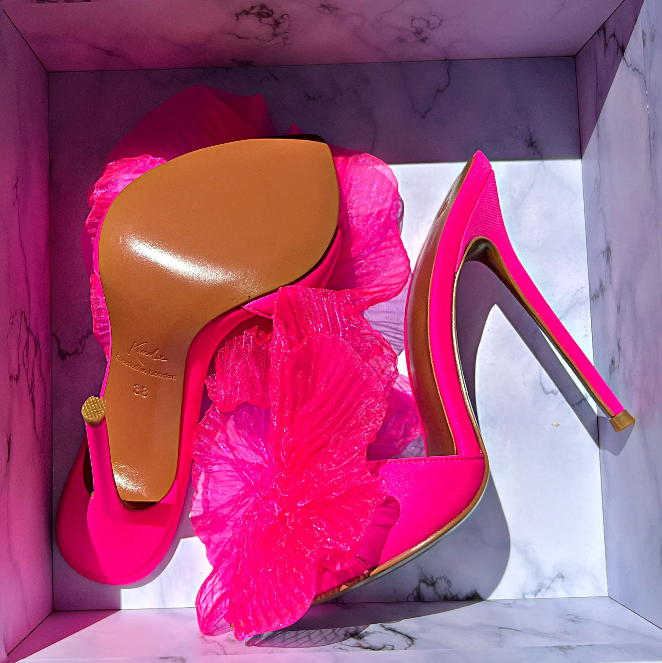 CANNES SATIN BOW MULES