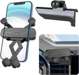 Car Phone Holder for Chevrolet Chevy Silverado 1500 2022-2025，2500HD 3500HD 2024-2025 LT，RST，LT Trail Boss，ZR2，LTZ High Country 【NOT Fit Work Truck，Custom，Custom Trail Boss】 Auto Accessories
