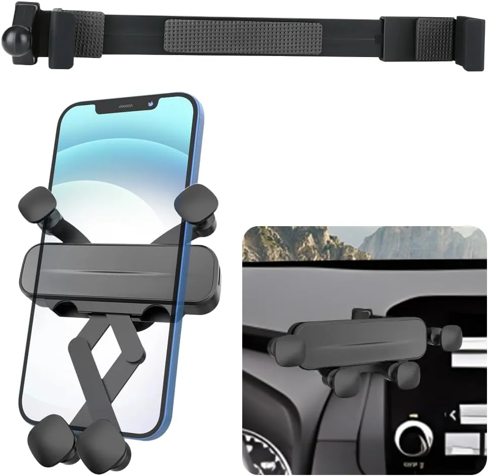 Car Phone Holder for Mitsubishi Outlander 2022-2025 ES SE Special Edition Black Edition 8-inch Screen Auto Accessories Navigation Bracket Interior Decoration Dash Board Mobile Cell Phone Mount