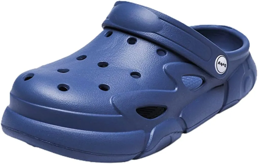 CERYTHRINA Little Kids Clogs Girls Boys Slide Lightweight Garden Shoes Slip-on Beach Pool Shower Slippers