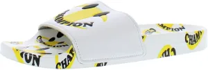 Champion Ipo Smile (Big Kid) White/Yellow 4 Big Kid M