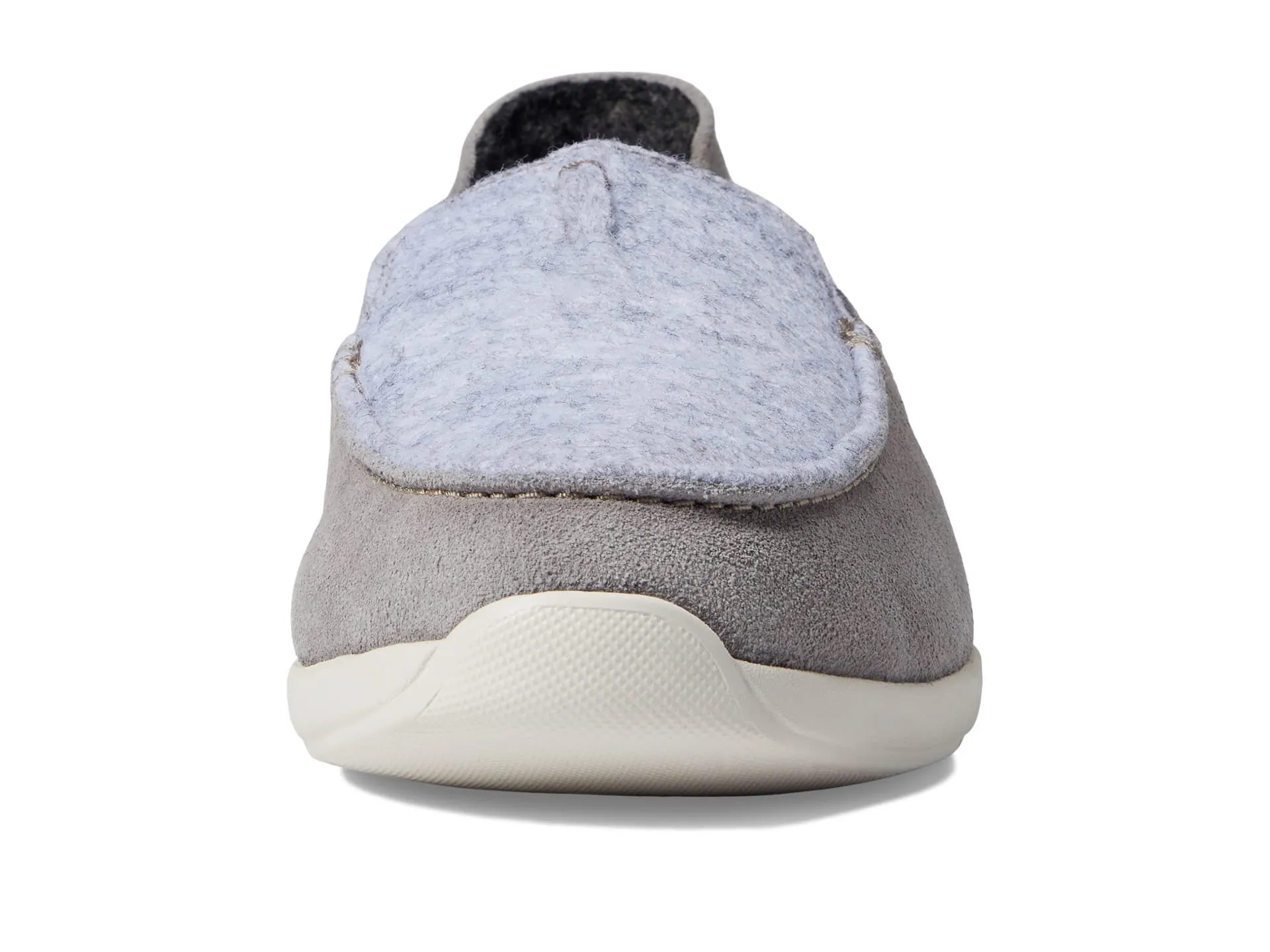 Clarks Men's Gorwin Step Loafer, Grey Suede, 9