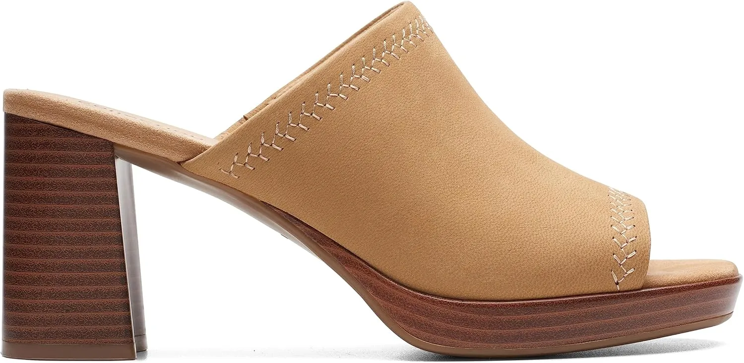 Clarks Women's AmbyrLyn Park Slide Sandal