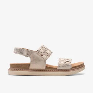 Clarks Women's Arwell Glide Metallic Combi 26181410