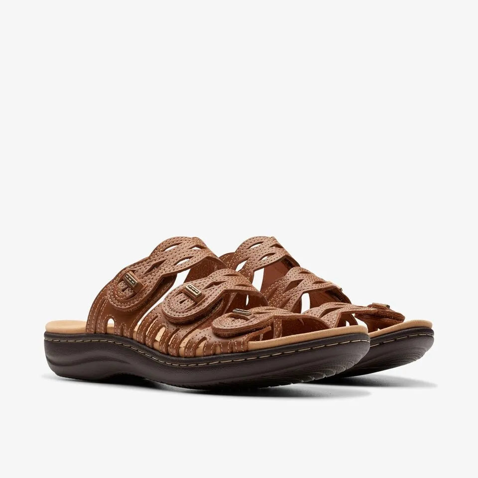 Clarks Women's Laurieann Ruby Black | Tan Leather