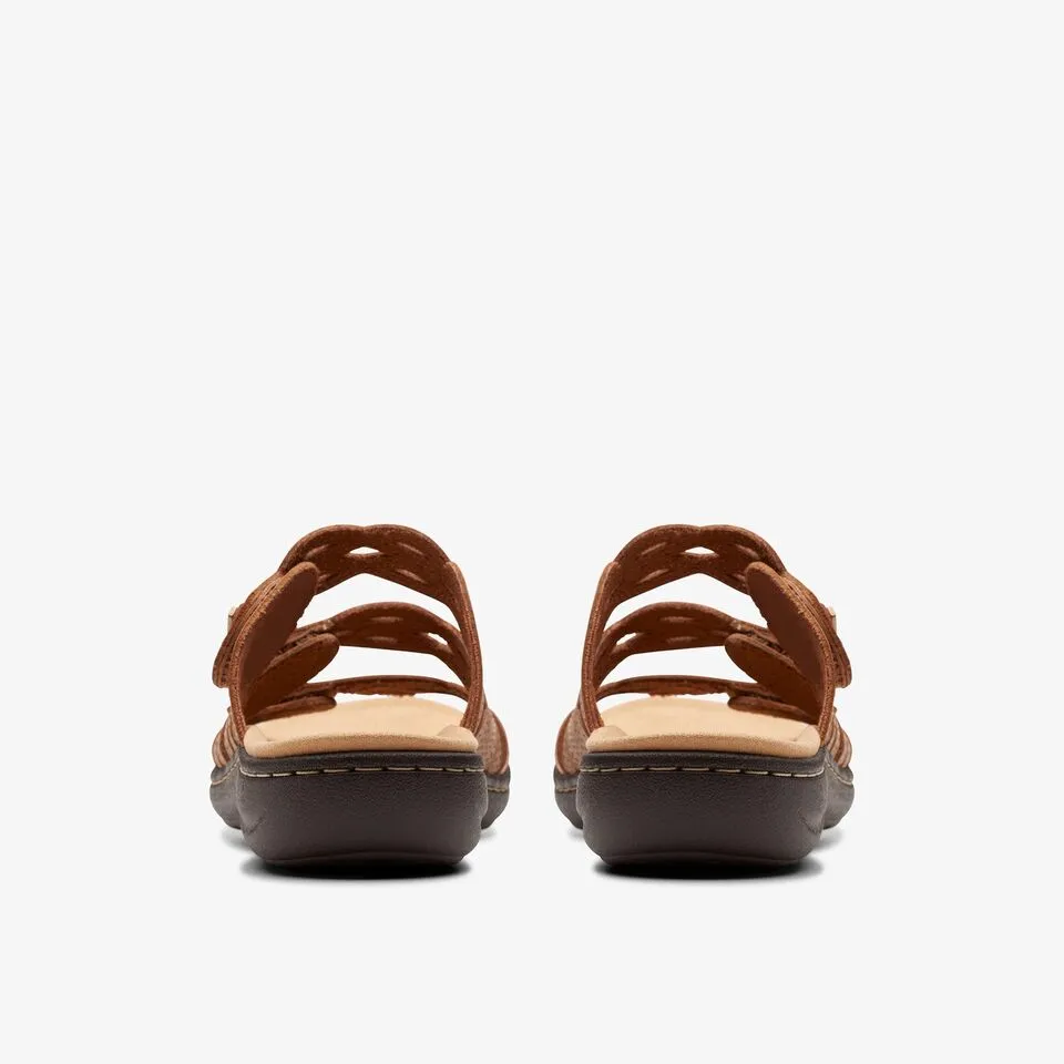 Clarks Women's Laurieann Ruby Black | Tan Leather