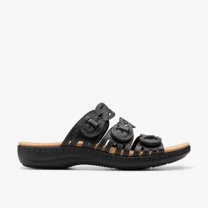 Clarks Women's Laurieann Ruby Black | Tan Leather