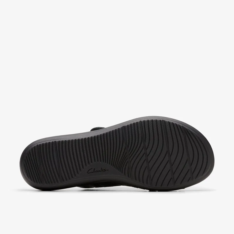 Clarks Women's Laurieann Ruby Black | Tan Leather
