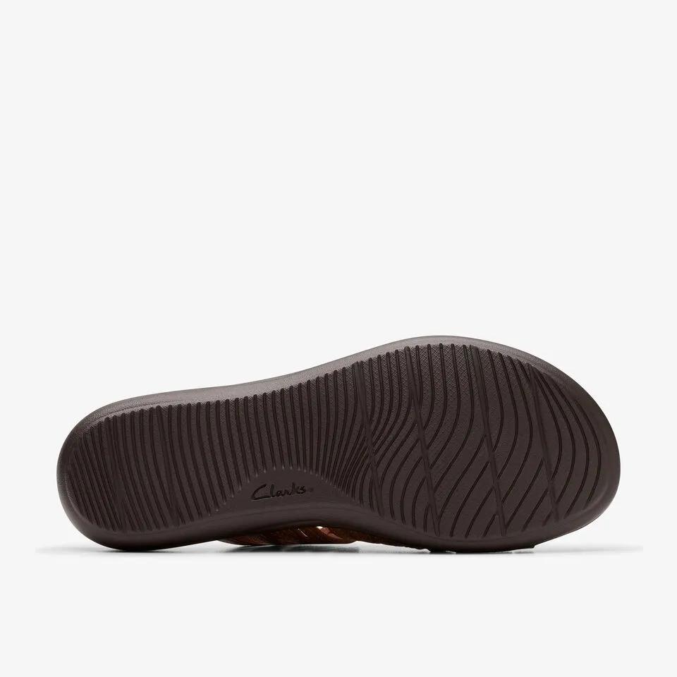 Clarks Women's Laurieann Ruby Black | Tan Leather