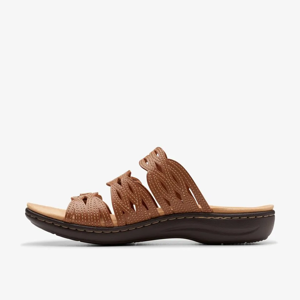 Clarks Women's Laurieann Ruby Black | Tan Leather