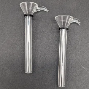Clear Glass 9mm Slide w/ Rubber Seal