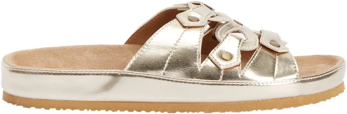 Comfortview Women's The Summer Slip On Footbed Sandal (Wide Widths Available)