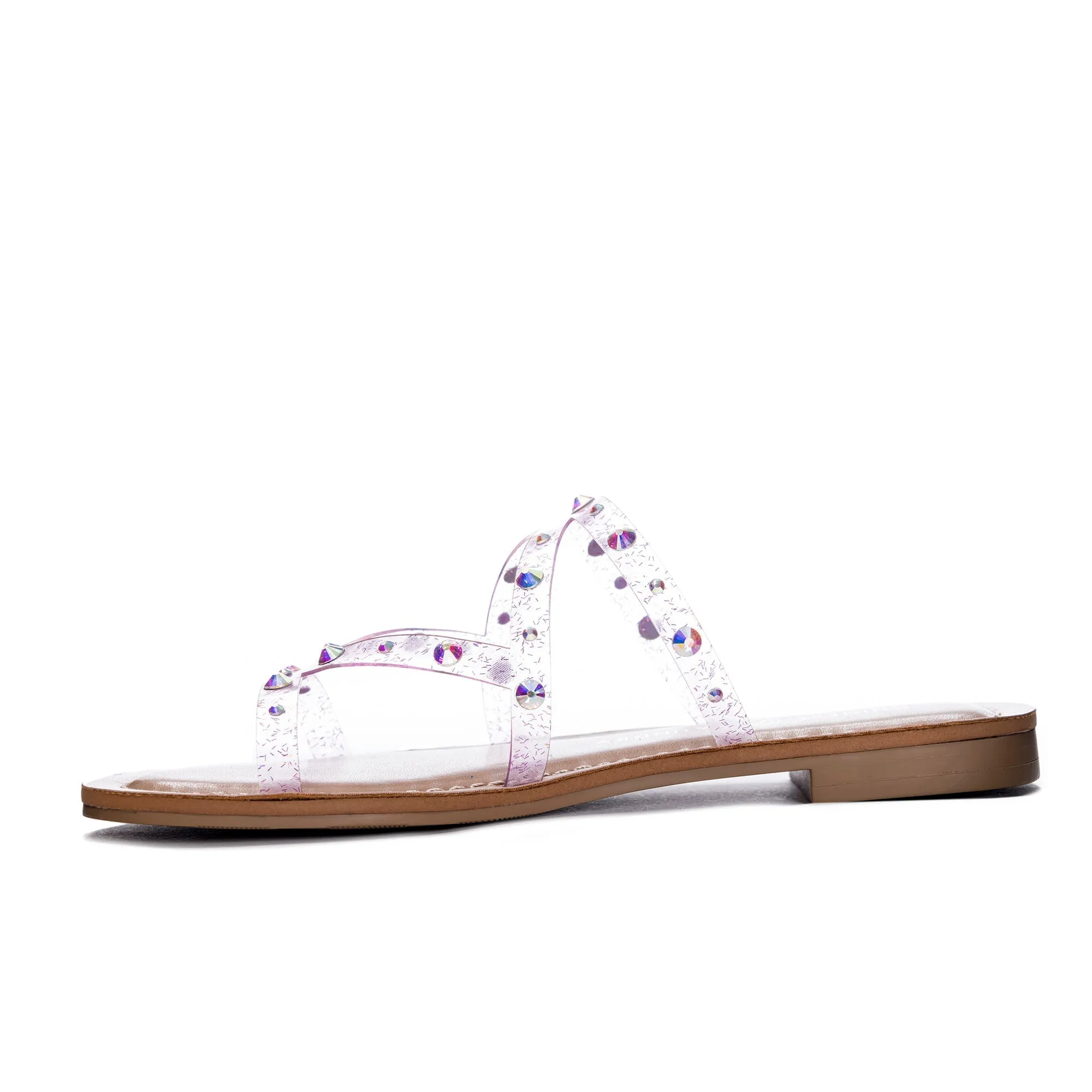 Coralie Glitter Casual Sandal