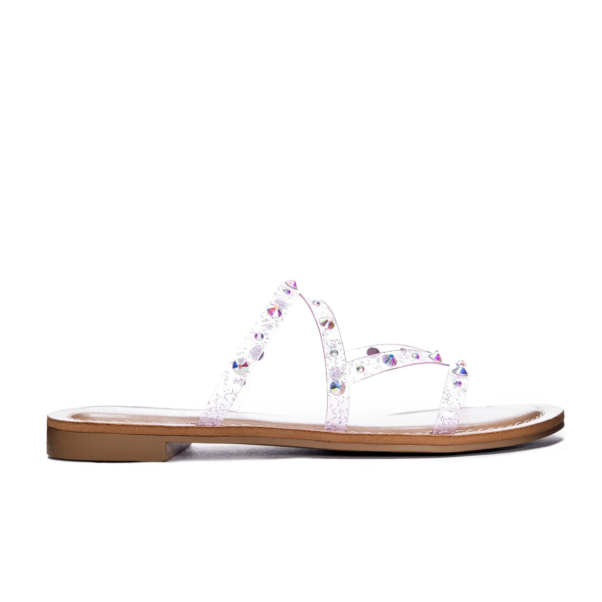 Coralie Glitter Casual Sandal