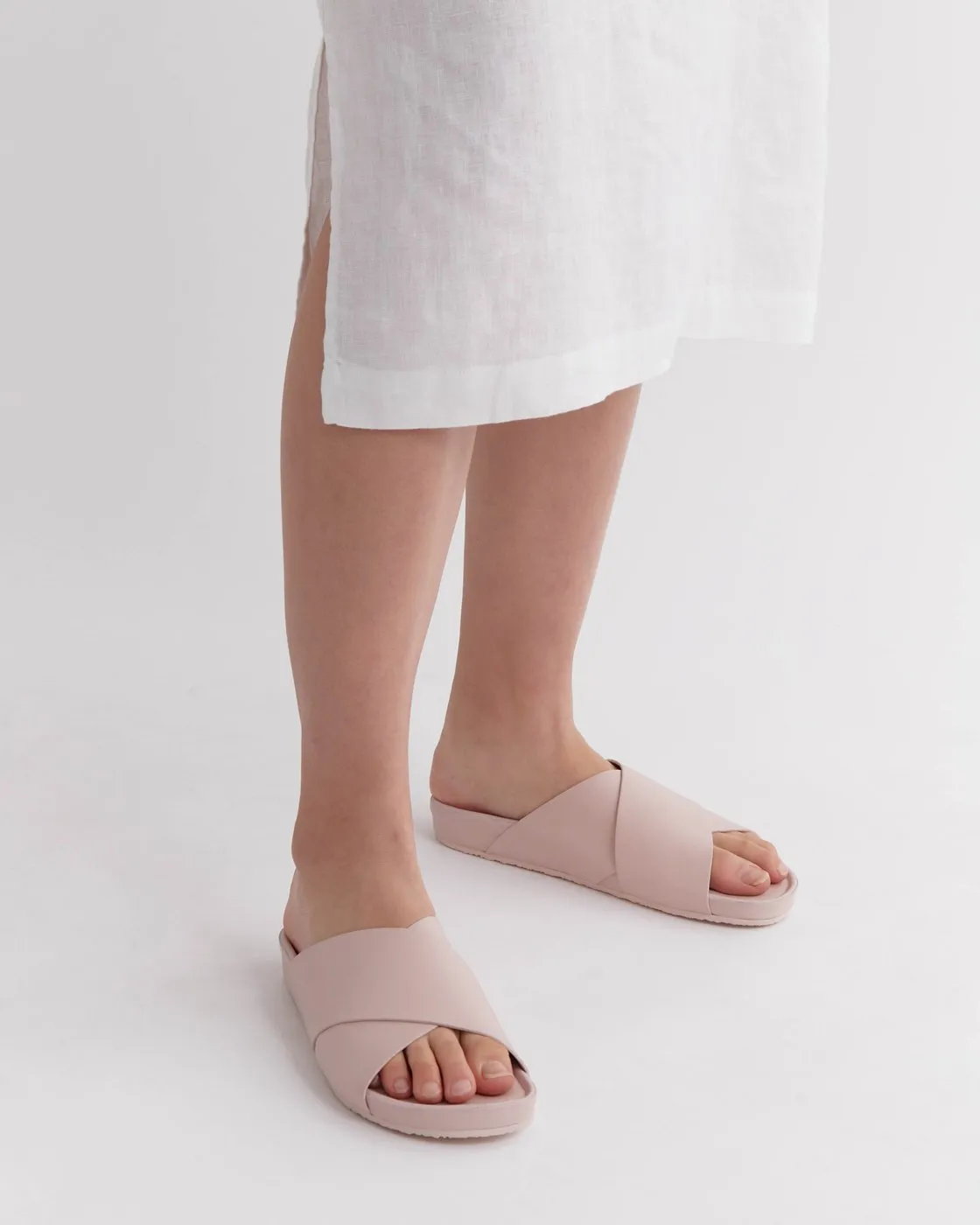 Crossover Slide - Pink Clay