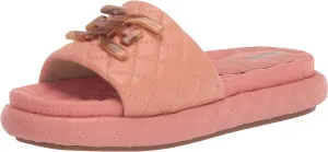 Cushioned Karinda Well-loved Slip Rounded Toe Open Clay Edelman Retro-inspired On Sam Canyon Slide Sandals